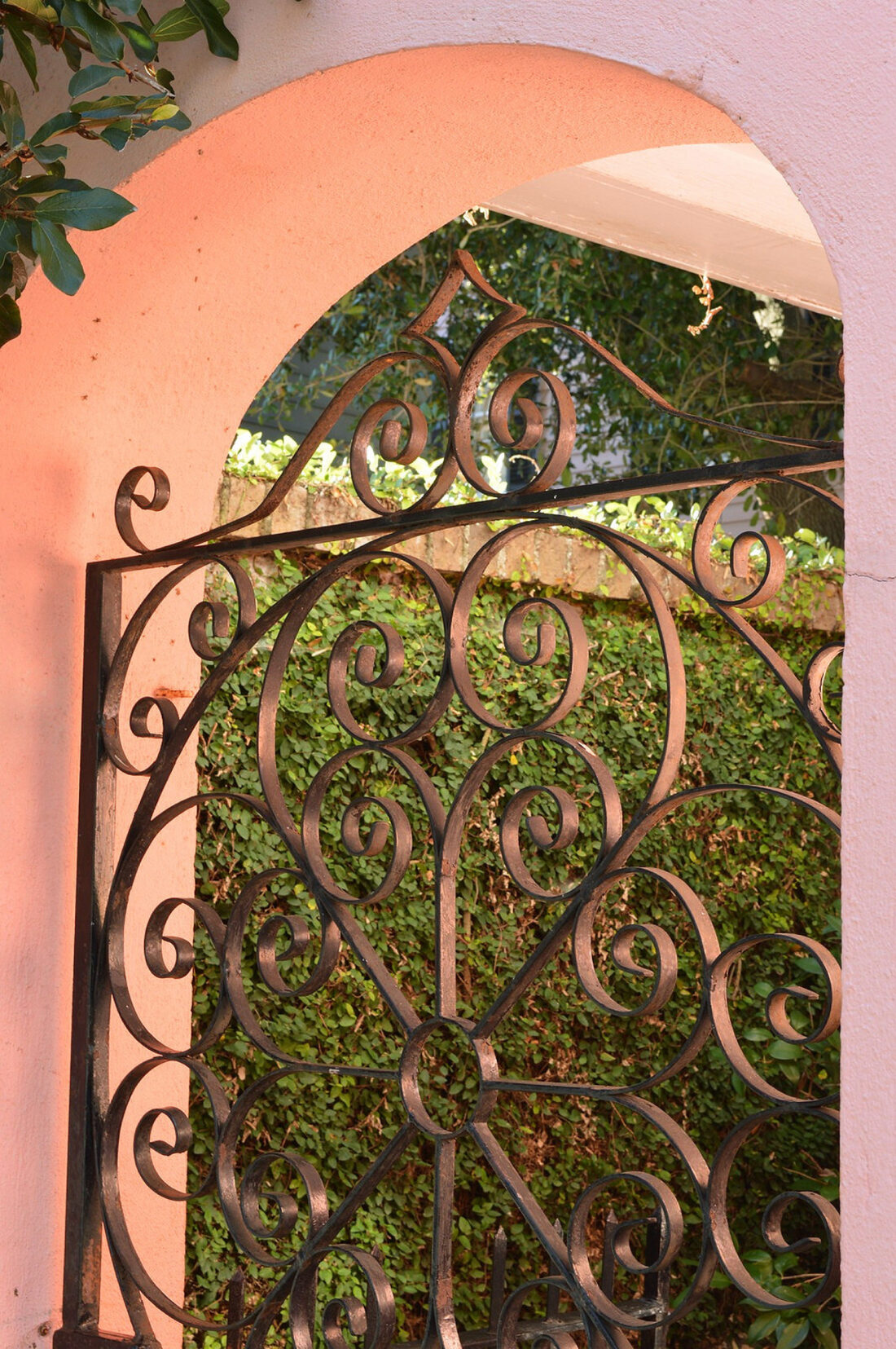 Gateway on Beaufain Street in Charleston, South Carolina.