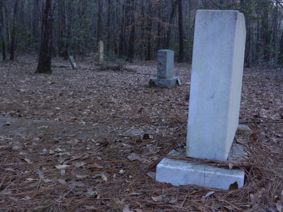 Graveyard at Magnolia Plantation in Charleston, SC. Photo by Lorien Lucero.